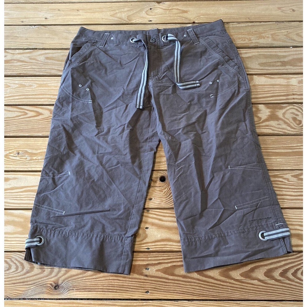 Columbia Skimmer Hiking Shorts Size Medium Women’s Brown - Picture 1 of 7